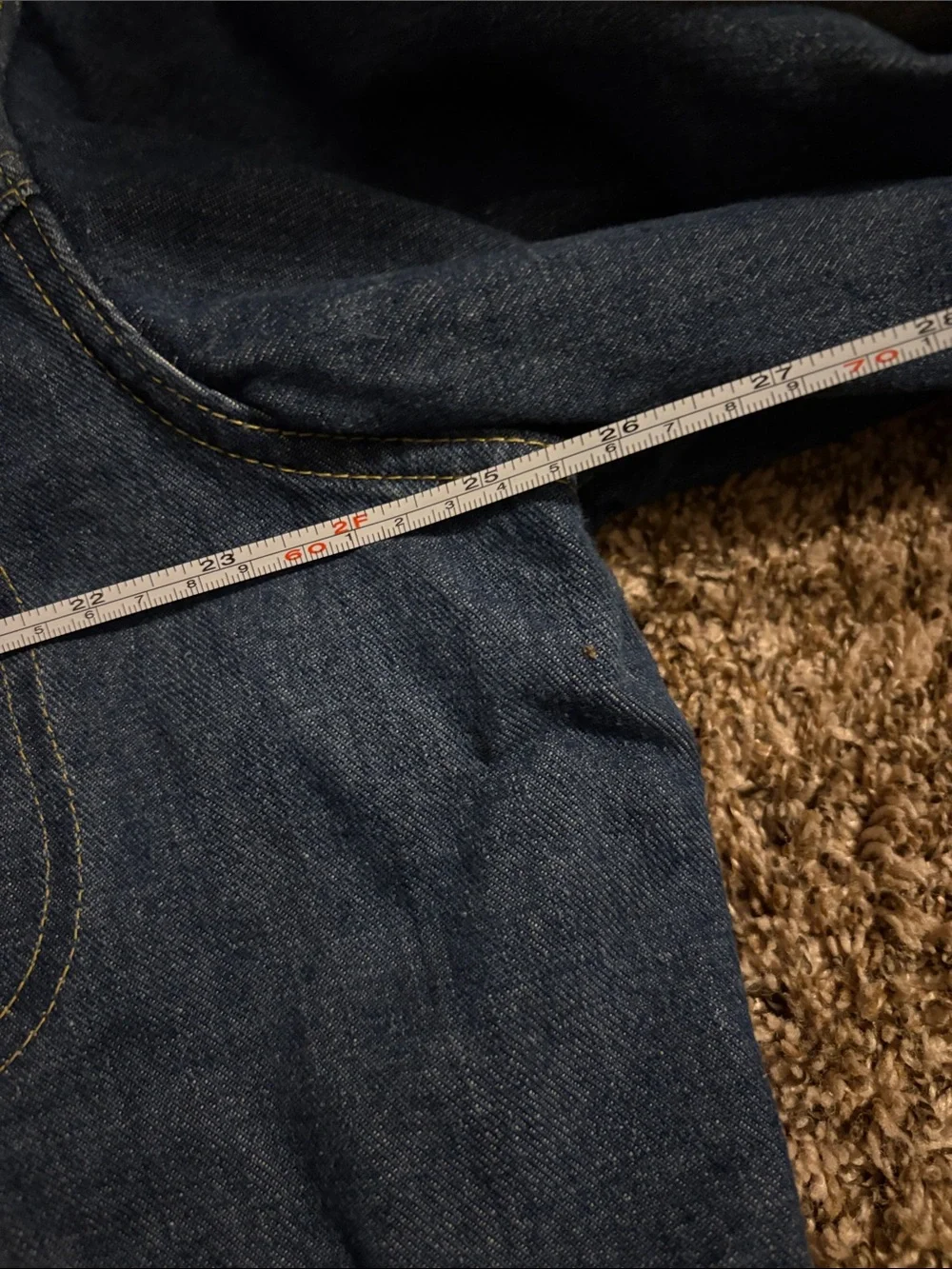 Lee Blue Denim Trucker Jacket with Contrast Stitching